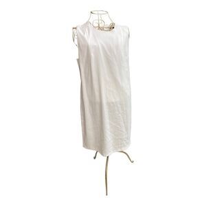 NWT Zara white sheath dress size M